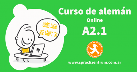 Curso extensivo de alemán online A2.1